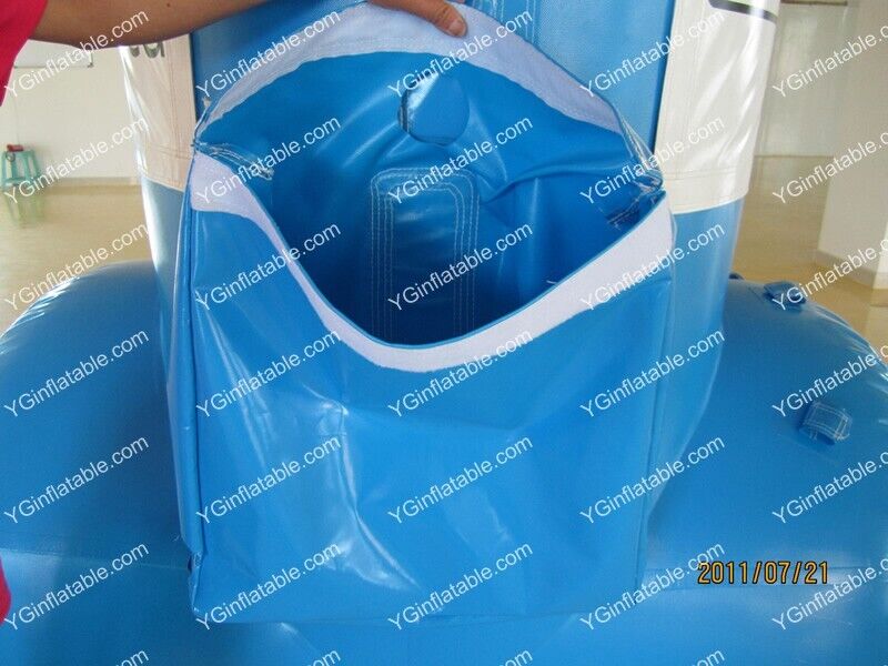 파란색과 빨간색 풍선 아치GA142