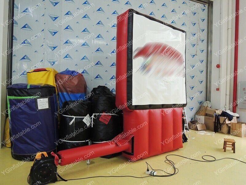 빨간색과 검은색 풍선 광고판GC145b